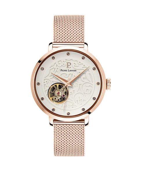 MONTRE PIERRE LANNIER AUTOMATIC ACIER MILANAIS