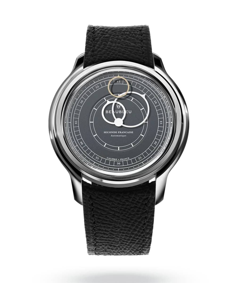 MONTRE BEAUBLEU SECONDE FRANÇAISE 19.24 ANTHRACITE
