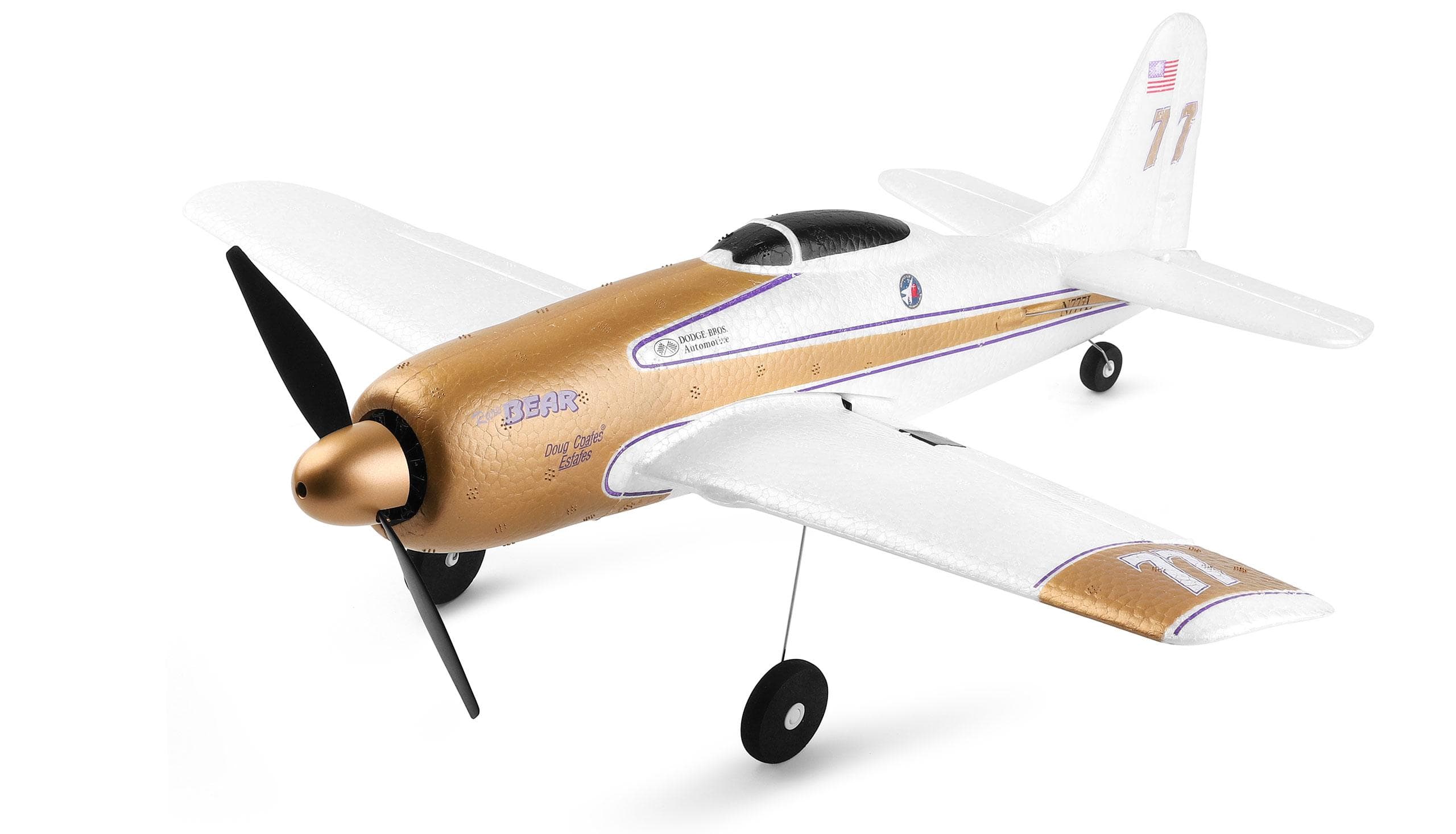 AMXFlight F8F Rare Bear 4 voies Gyro 3D-6G RTF